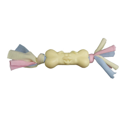 Dog Bone Cotton Cloth Strips for Teething